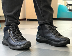 Aangepaste schoenen beenlengteverschil